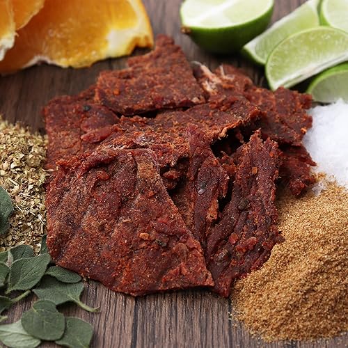 Miniatura 6 de Field Trip Carne seca de res alimentada con hierba, aperitivos saludables sin gluten, todo natural, alto en proteínas, aperitivo bajo en