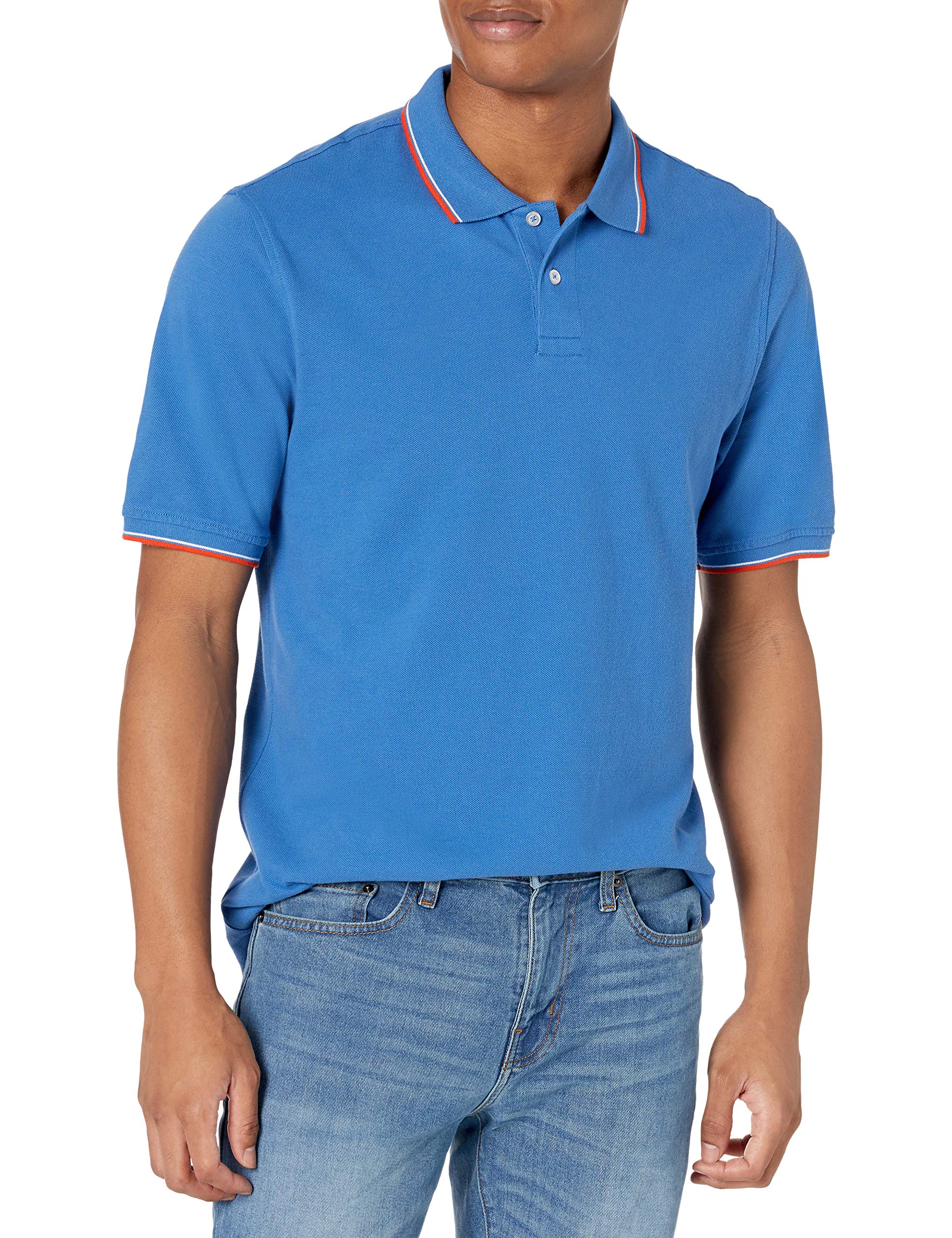 Amazon Essentials Mężczyźni Bawełniana koszulka polo pique regular fit (dostępna w wersjach Big i Tall)