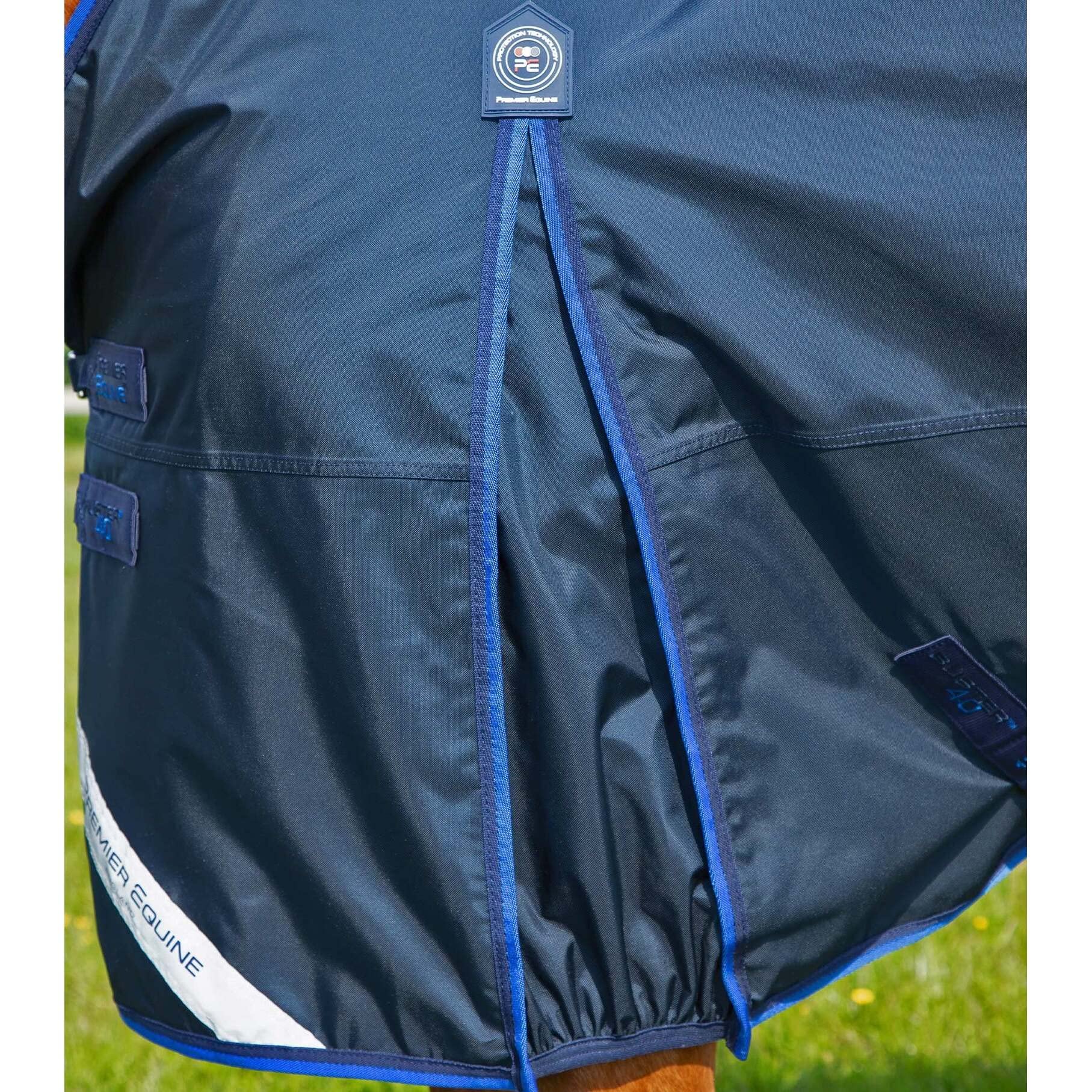 Coperta impermeabile per cavalli con copricollo Premier Equine Buster 40g