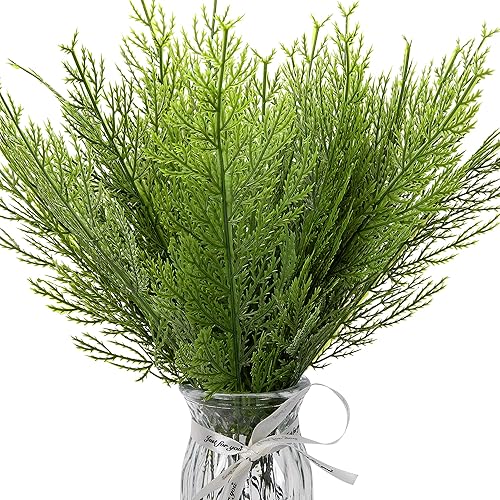 Miniatura 1 de Watayo 30 ramas de pino artificiales, 13.5 pulgadas, púas de hojas de pino sintético de plástico, ramitas de pino de Navidad falsas para decoración