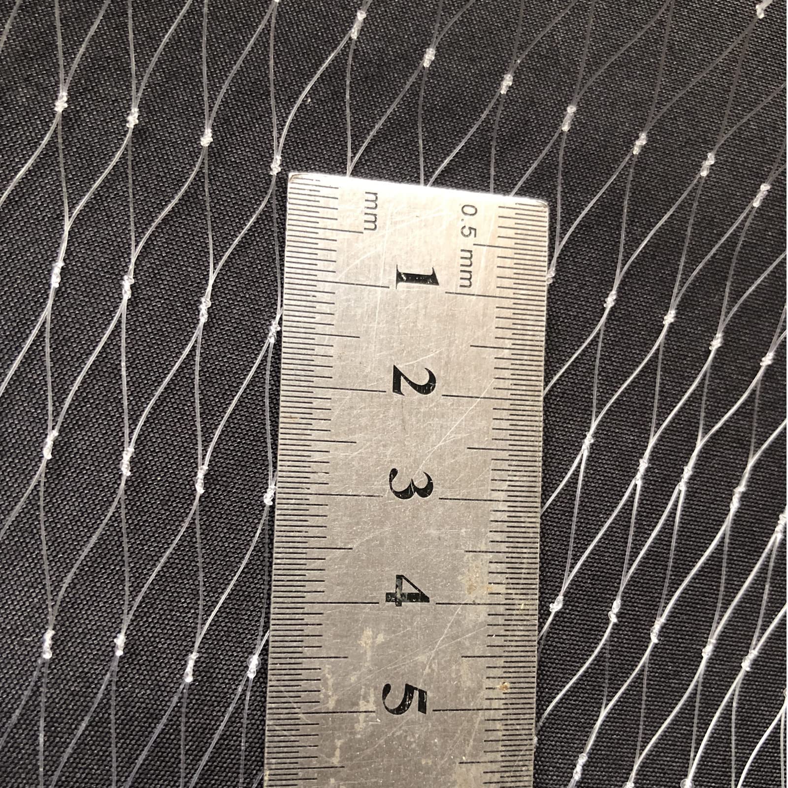 Strong Fishing Line Material Fishing Net Depth 5.5ft Gillnet Length 98 ft Nylon Net 5/8 Inch-2 Inch Mesh Monofilament Nylon Network Big Buoys Fish Net (Mesh Size 15mm*15mm(5/8 inch))