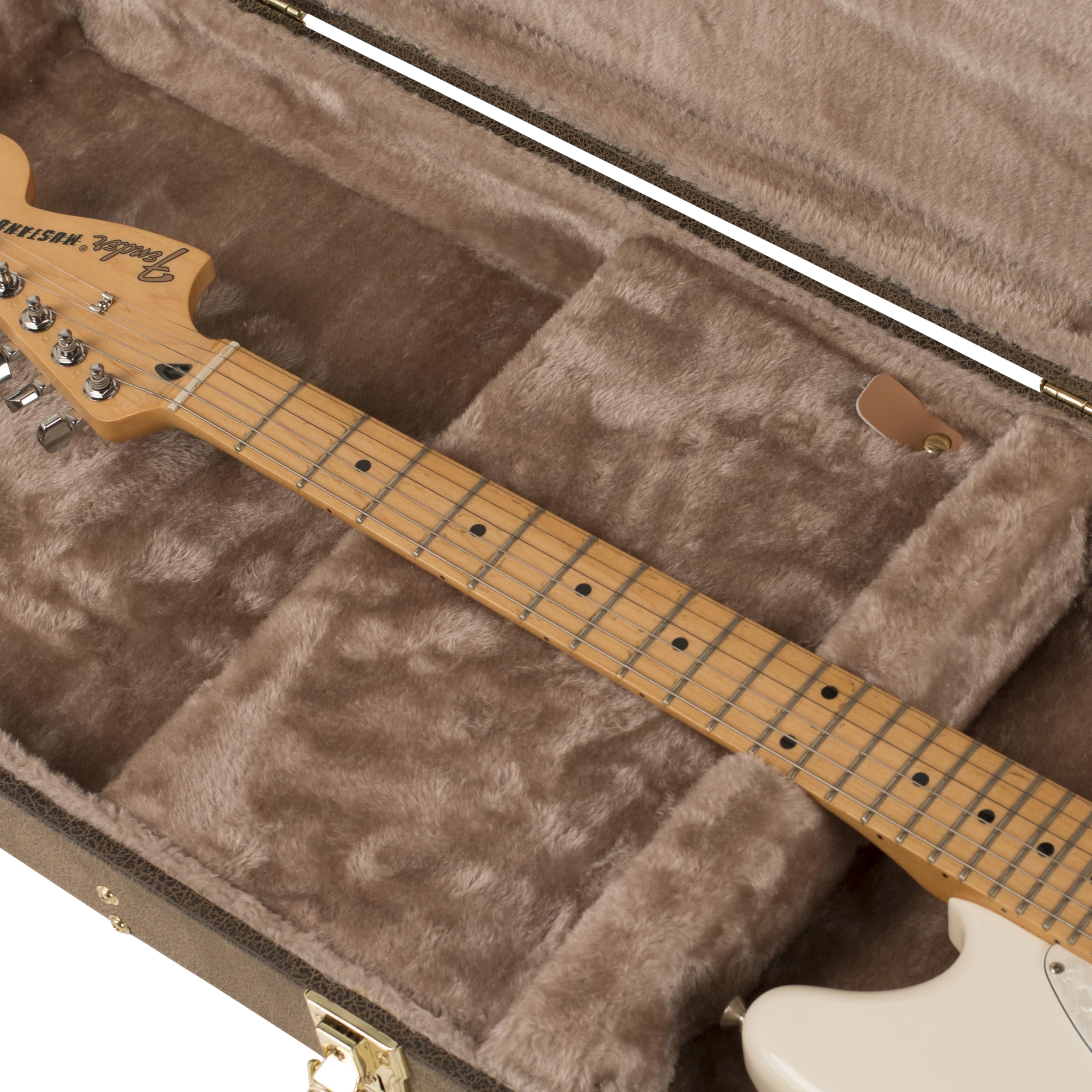 Gator Cases Deluxe walizka na gitarę standardową elektryczną w stylu vintage, brązowa (GW-ELECT-VIN)
