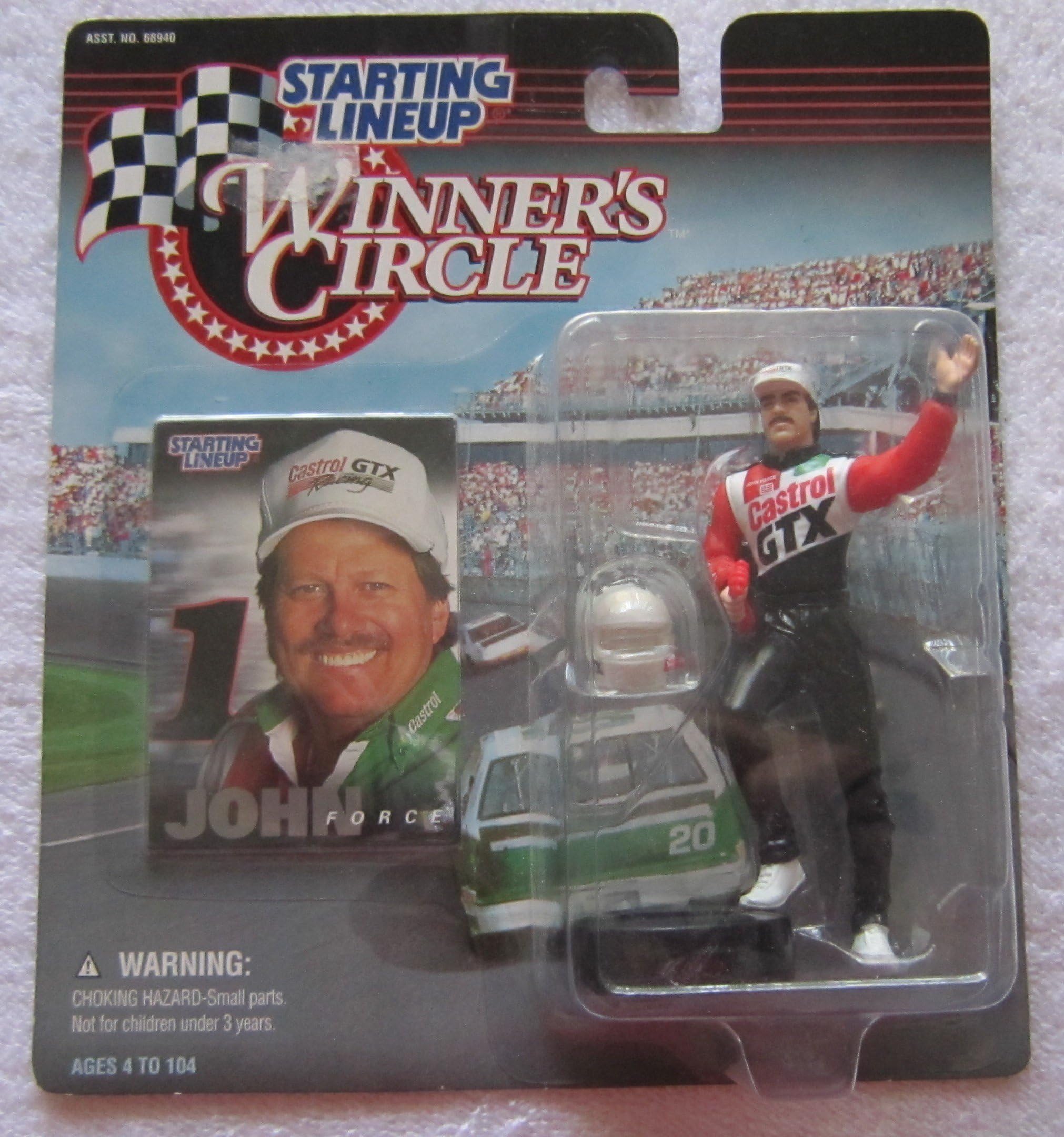 KennerHasbro, Inc.John Force Starting Lineup Winners Circle Action Figure