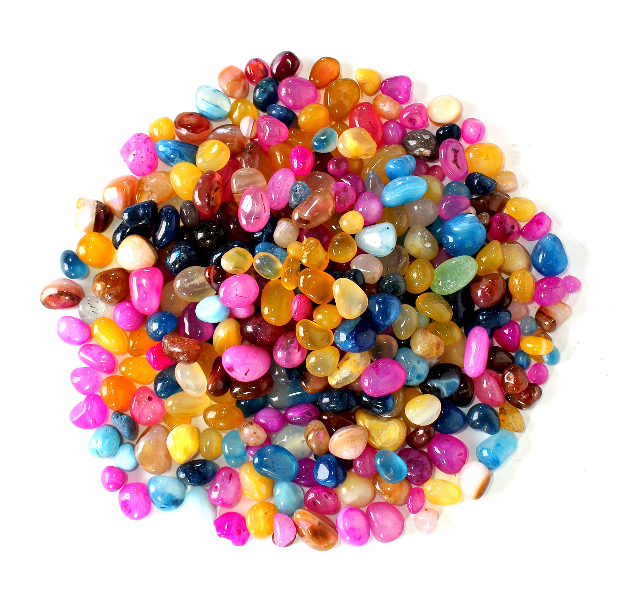 eSplanade Multicolor Pebbles | Multi Color Natural Stones | Polished Glossy Home Decorative | Garden/Table/Aquarium Vase Fillers Stone (900 gram) (B07Z53VFC1) Amazon Price History, Amazon Price Tracker