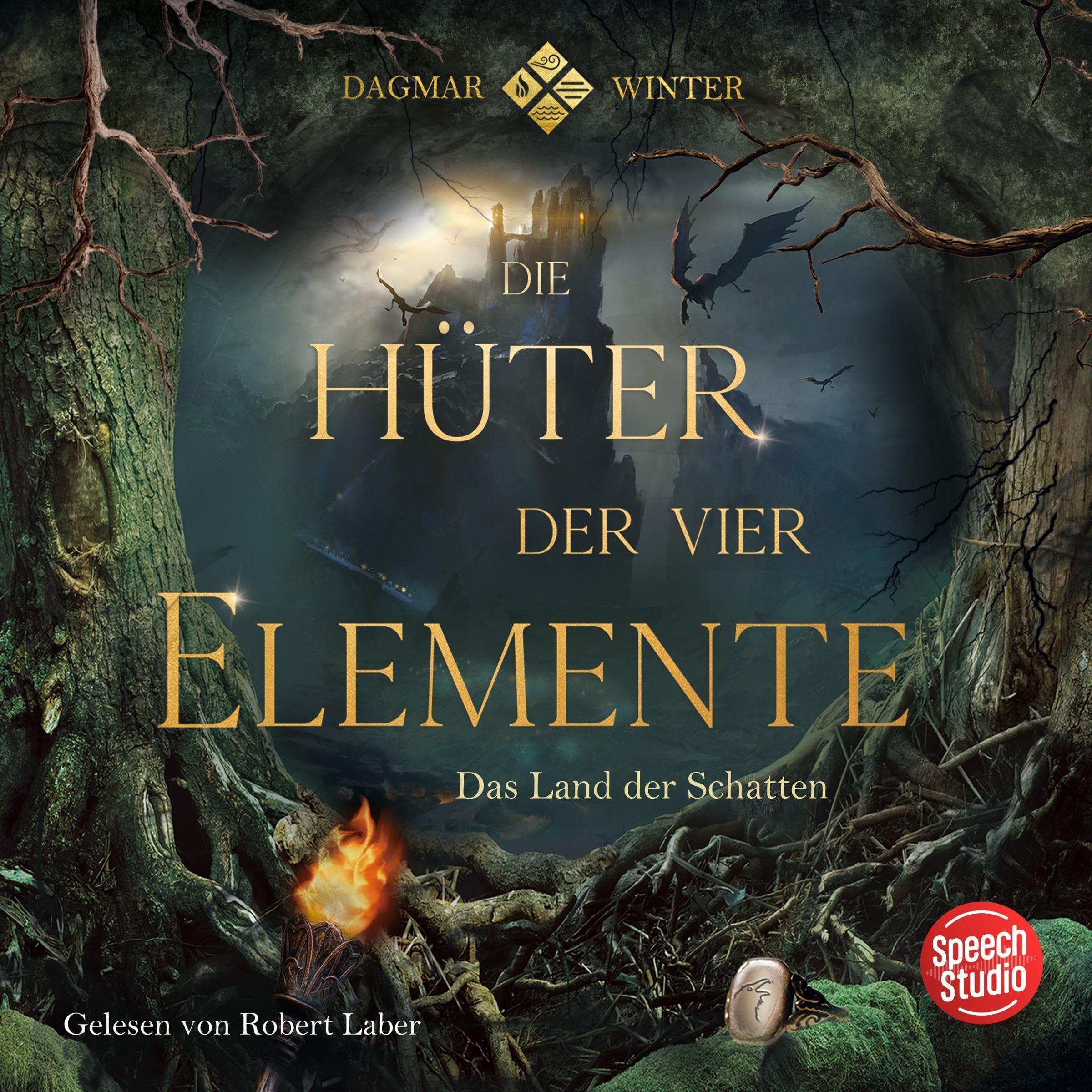 Cover art for Die Hüter der vier Elemente - Das Land der Schatten