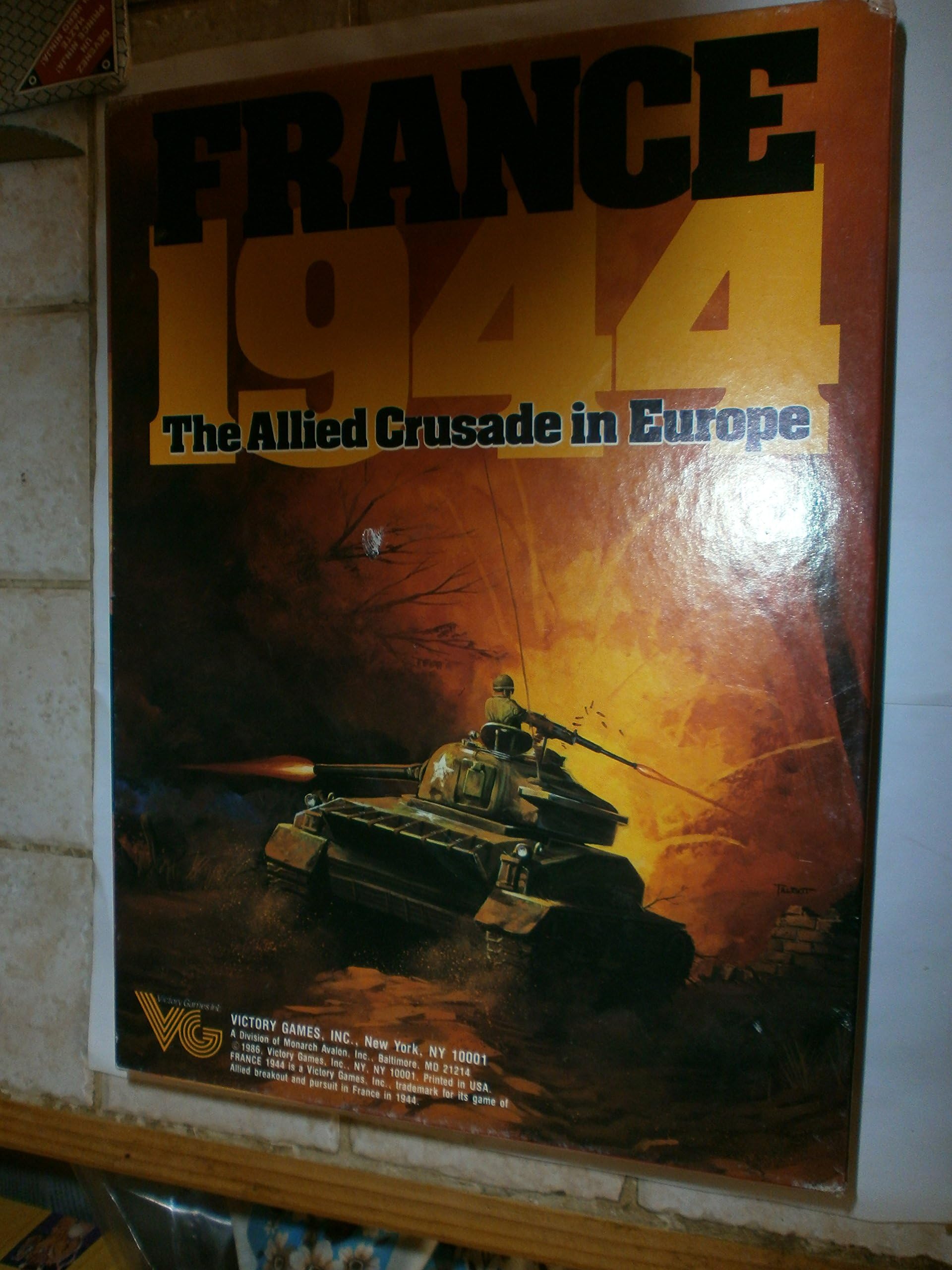 Victory Games - FRANCE 1944 - Allied Crusade in Europe