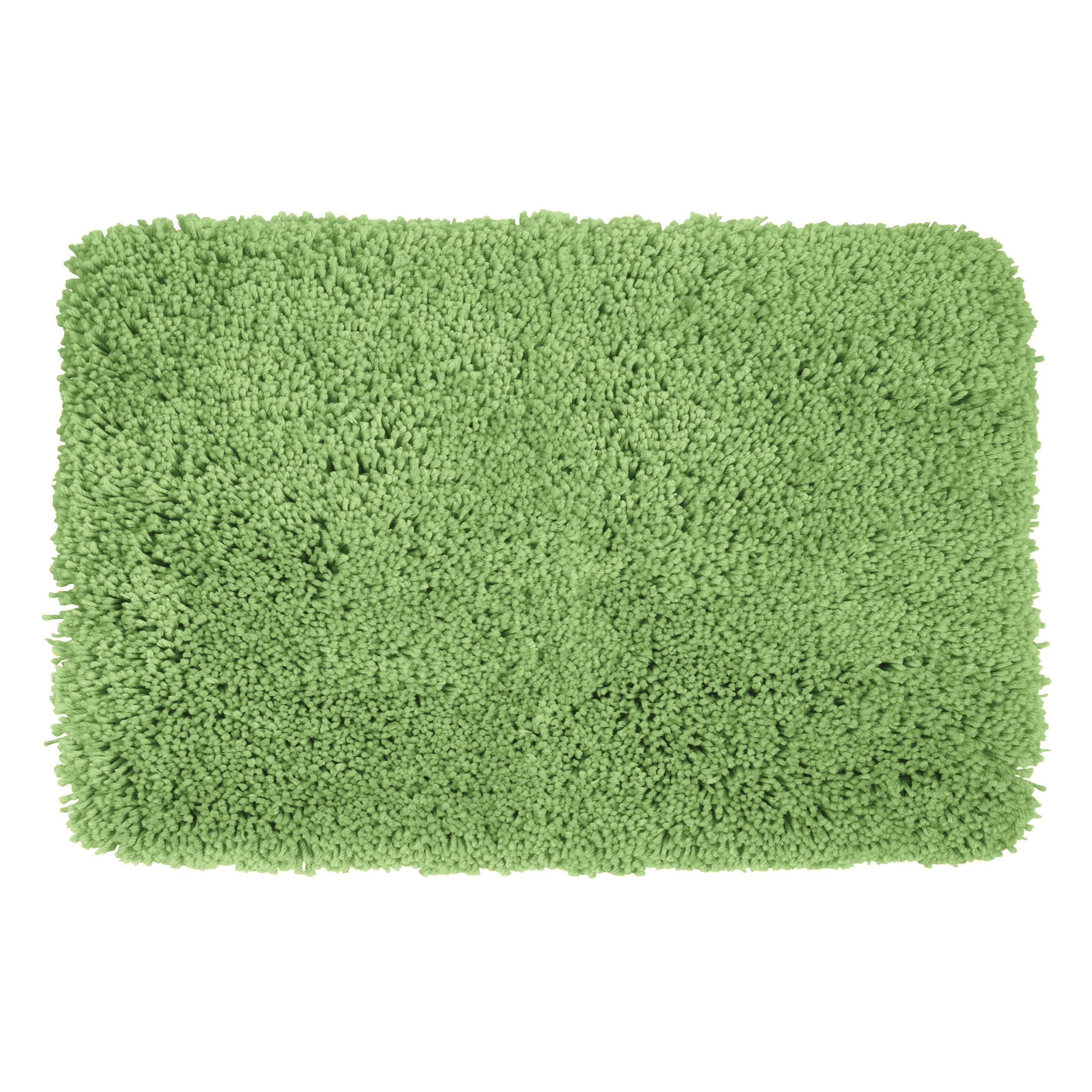 Spirella - Alfombra de baño de Microfibra Highland - Antideslizante, de Secado rápido y Lavable - 100% poliéster Suave y Duradero - 60 x 90 cm - Verde Oliva