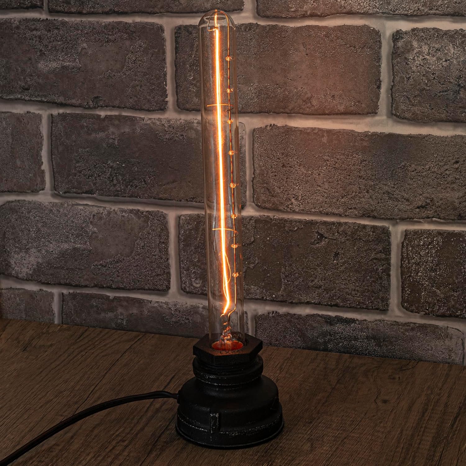 Touch Control Table Lamp Vintage Desklamp Small Industrial Touch-Light Bedside Dimmable Nightstand-Lamp Steampunk AccentLight Edison Lamp Base Antique Night Light for Living Room Bedroom