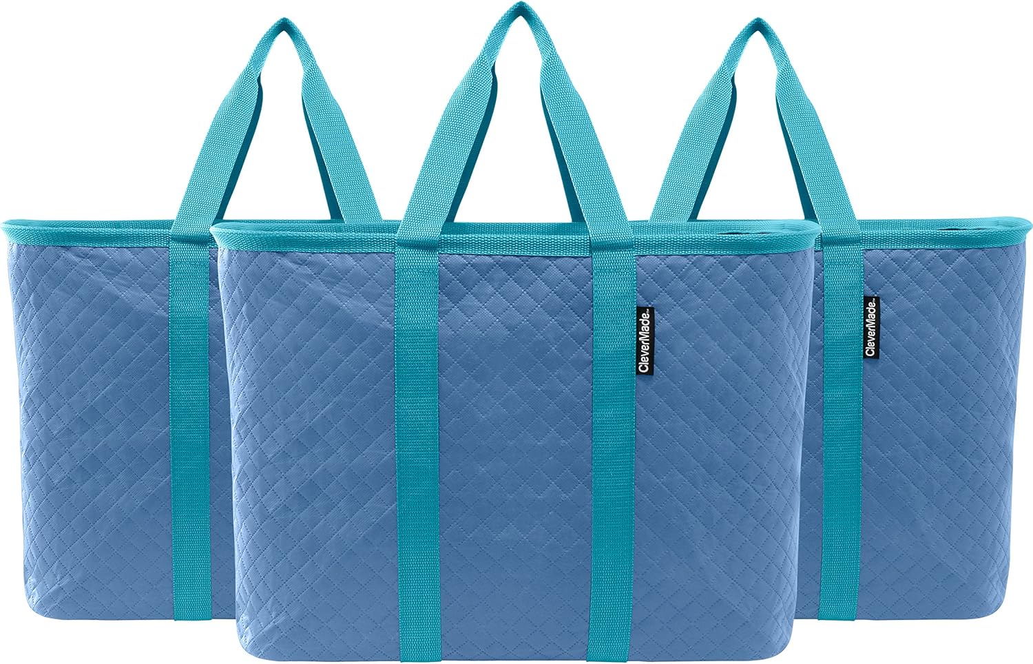 CleverMade SnapBasket Thermo XL 40 Liter Reusable Tote Bag with