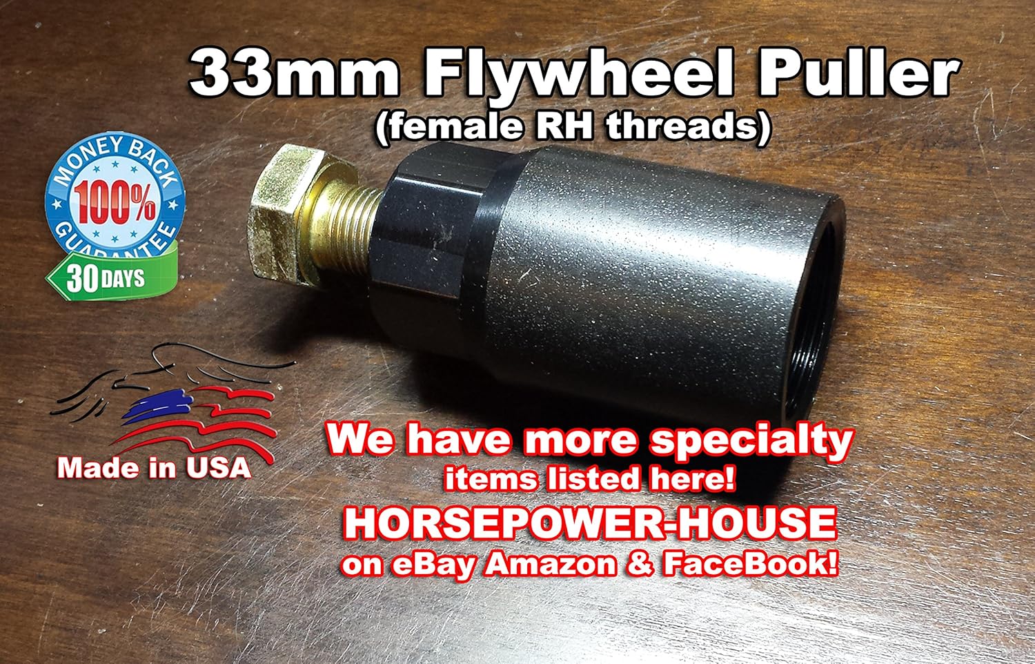 Tusk Flywheel Puller Remover 33mm POLARIS PREDATOR 500 20032007