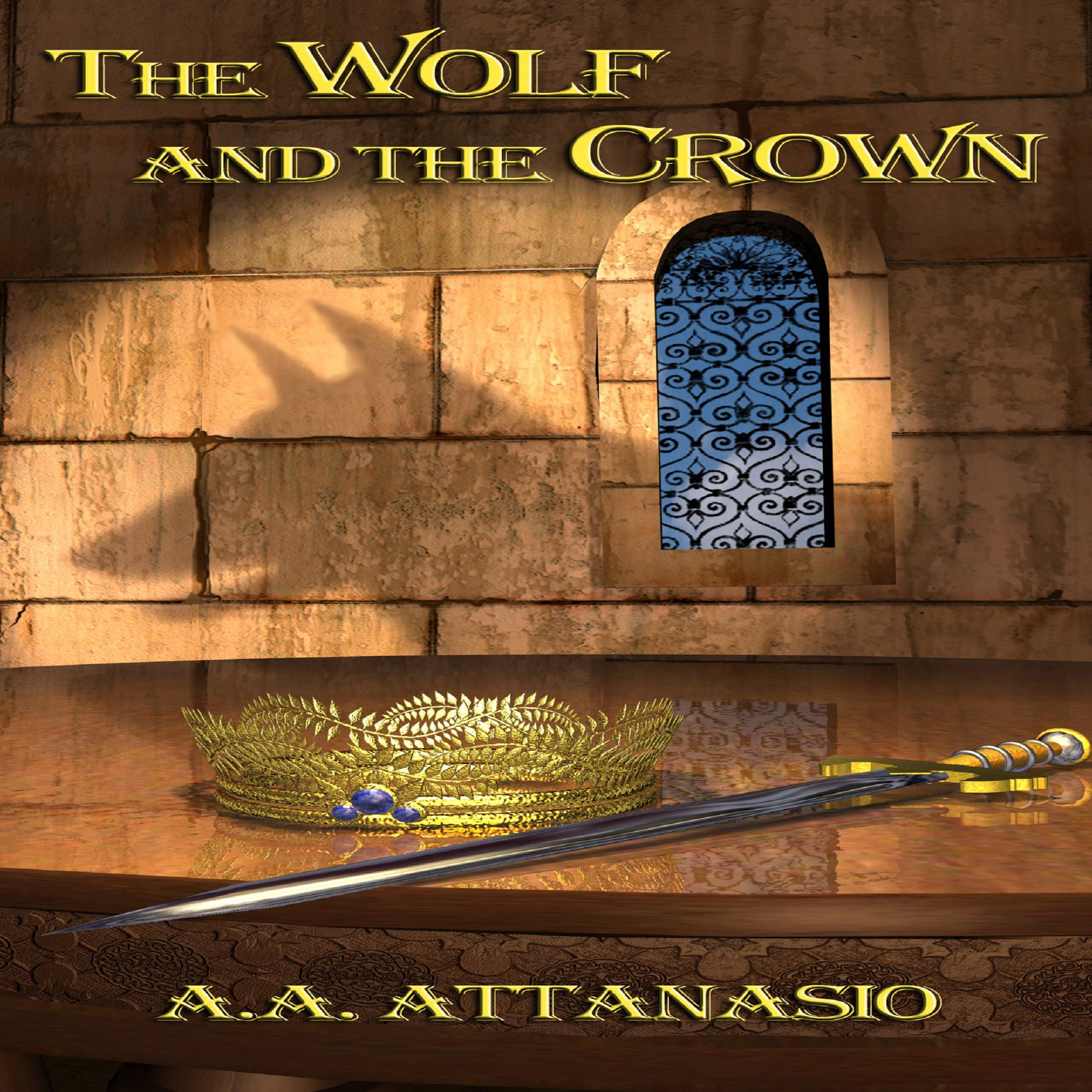 Cover art for The Wolf and the Crown