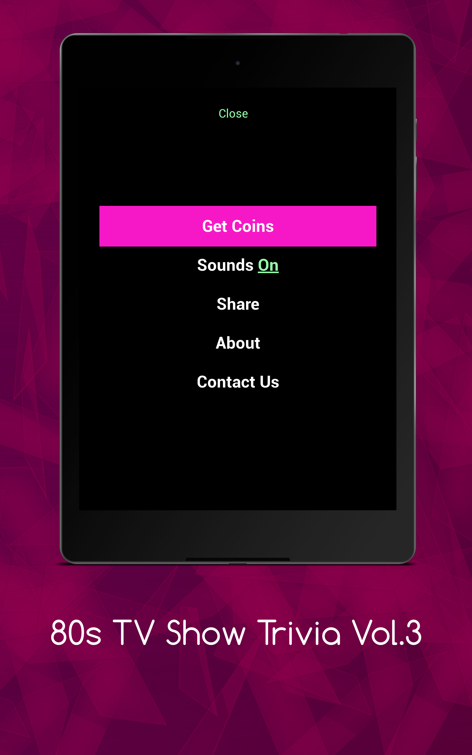 80s TV Show Trivia Vol.3 - App on Amazon Appstore