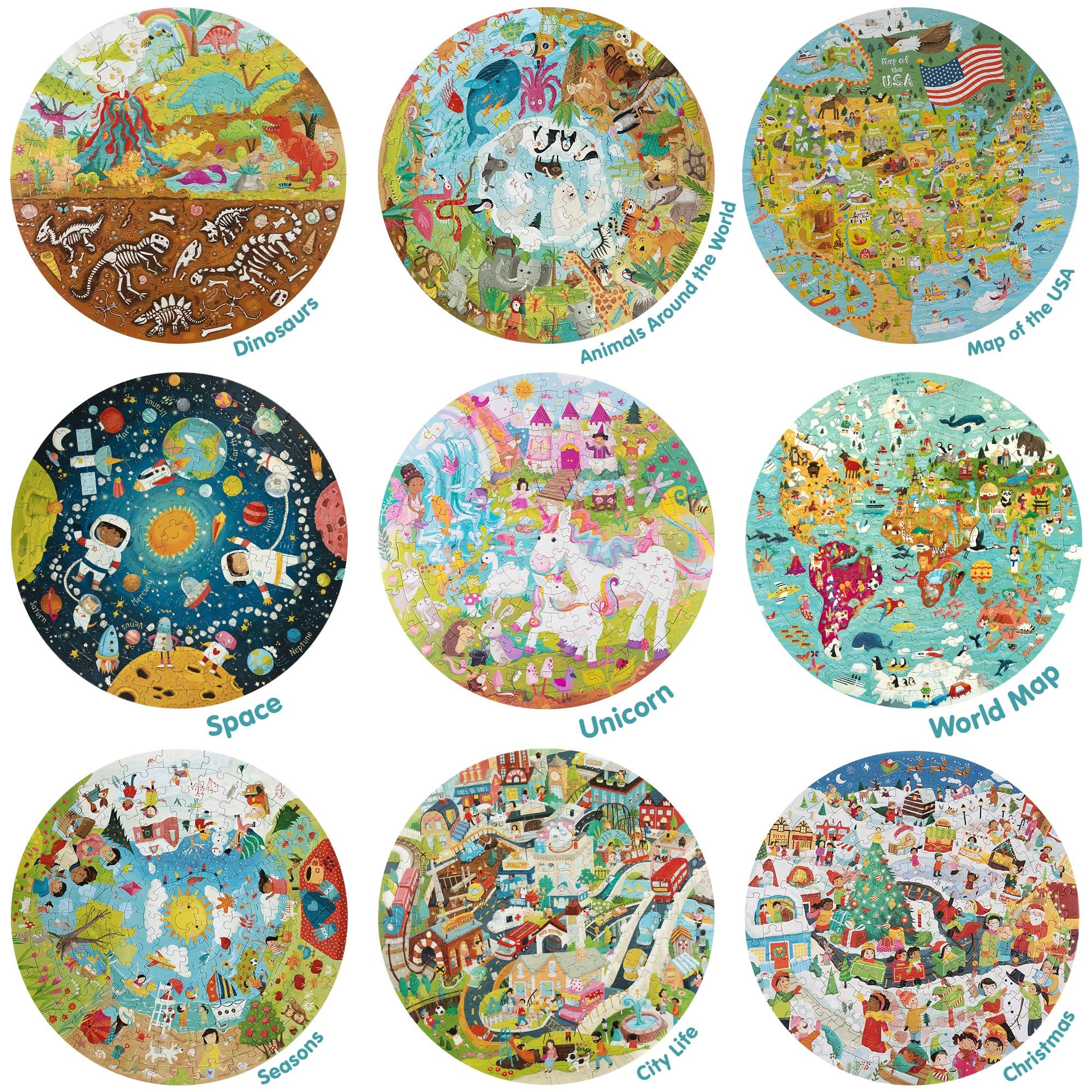 boppi Unicorn Puzzle - 150 Piece Kids Jigsaw -8