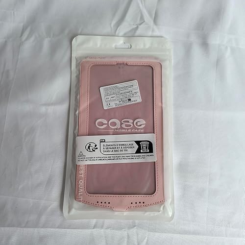 Miniatura 7 de Bolso cruzado pequeño para teléfono celular para mujeres y hombres, mini bolso de hombro de cuero con tarjetero y ranura para collar con cordón para