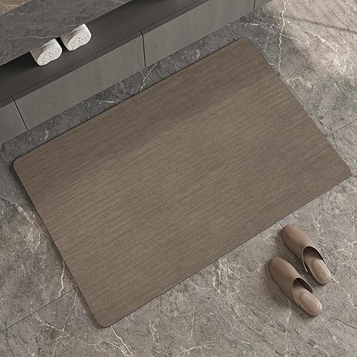 Miniatura 29 de Alfombra de Baño, Goma Antideslizante de Secado Rápido Absorbente Alfombras de Baño Delgadas que Caben Debajo de la Puerta Alfombras de Piso de