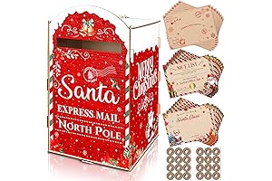 Upgraded Christmas Santa's Official Letter and Mailbox Set
