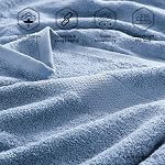 4 Piece Bath Towel Set - 100% Cotton, Ultra Soft, Quick Dry, Highly Absorbent Premium Spa Quality Bath Towel Set - Allure (28 inch x 54 inch)