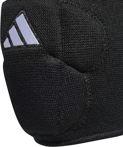 Miniatura 3 de adidas Rodilleras de voleibol unisex para adultos, 5 pulgadas, negroblanco, talla M