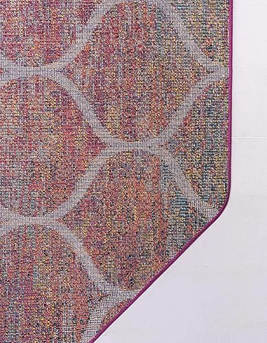 Miniatura 259 de Rugs.com Lattice Frieze Collection Alfombra – 4 x 6 pies, alfombra mediana negra perfecta para salas de estar, comedores grandes, planos abiertos