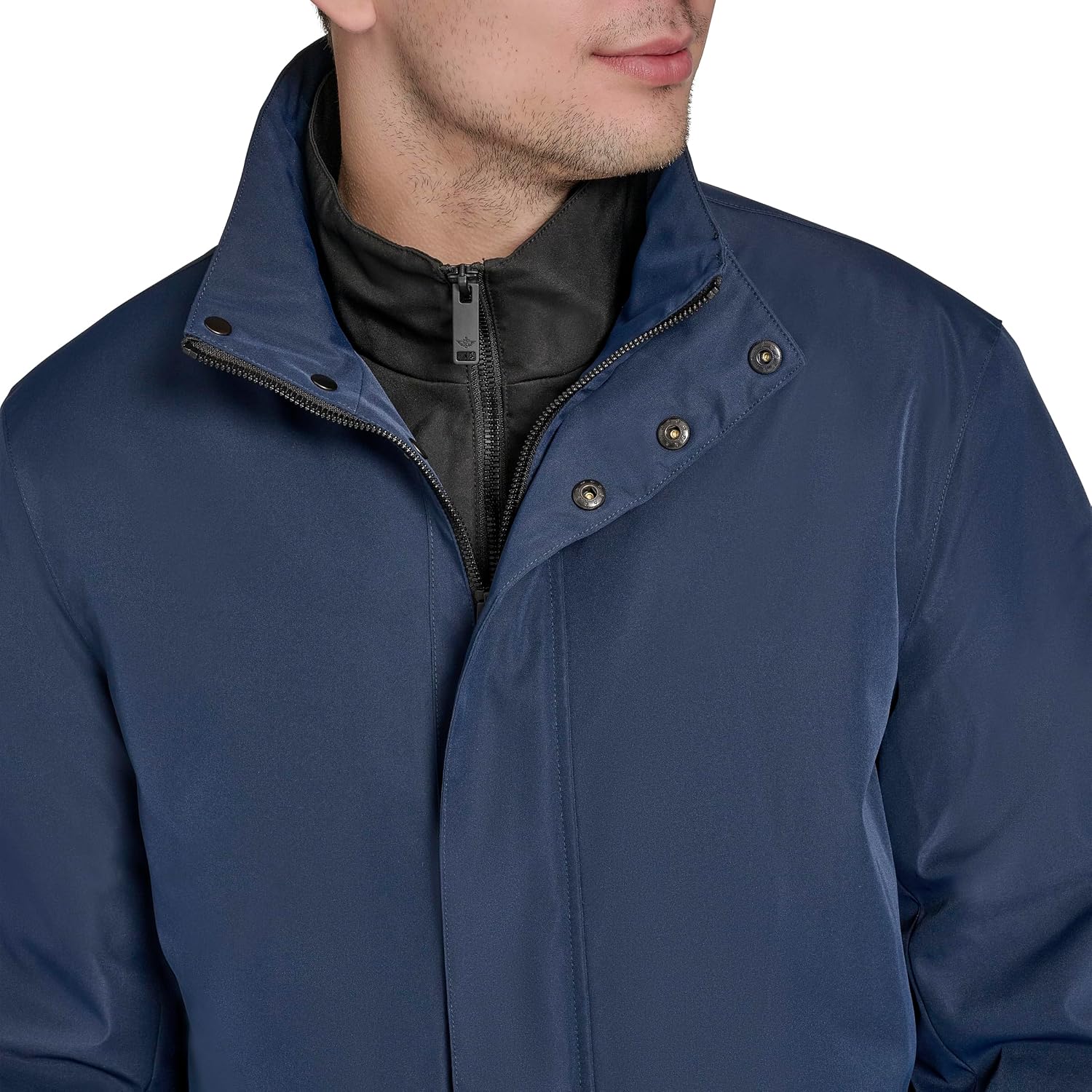 DOCKERS Men's Dwight Soft Shell Bib Jacket (Regular and Big & Tall Sizes)