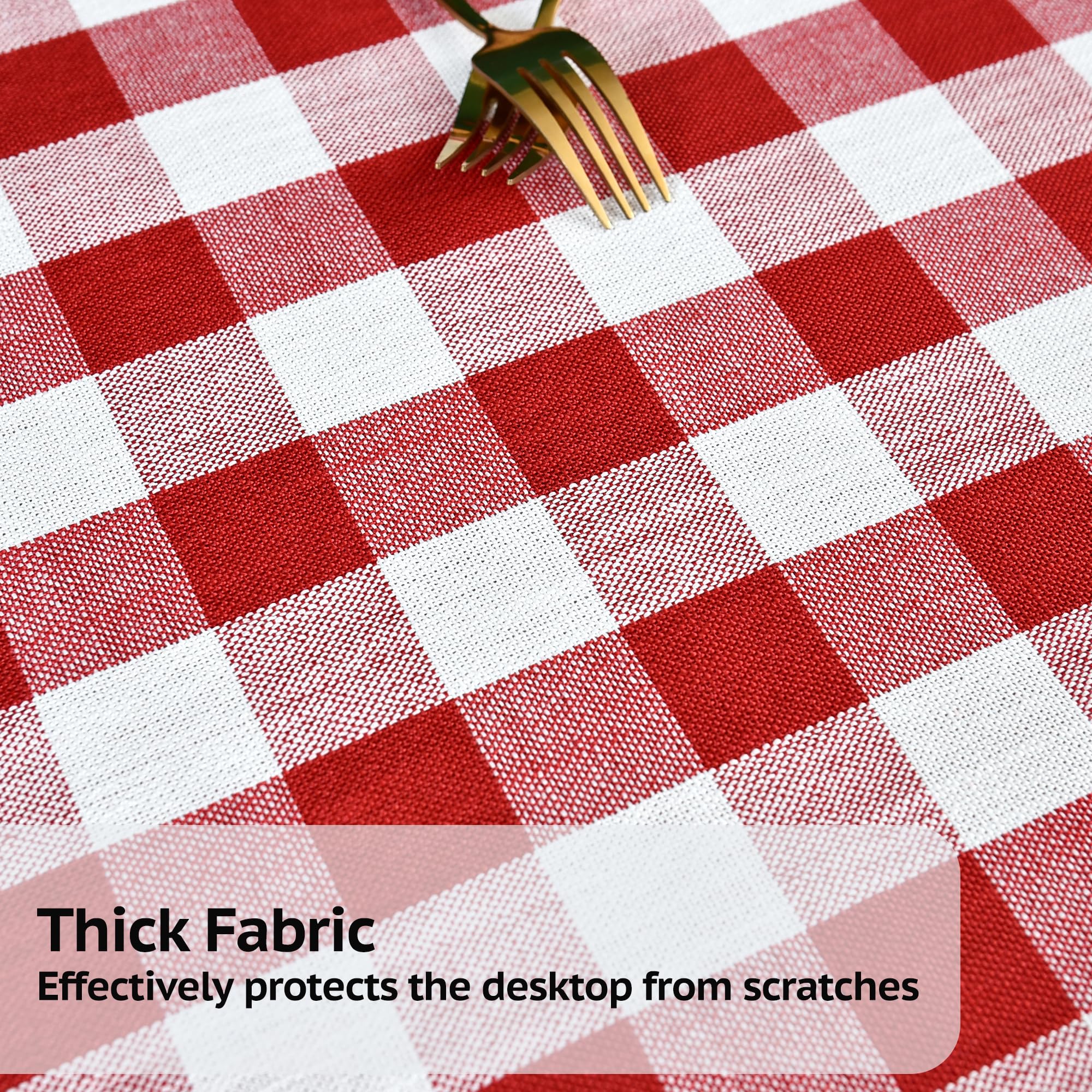 Yofori Gingham Table Cloth - Image 2