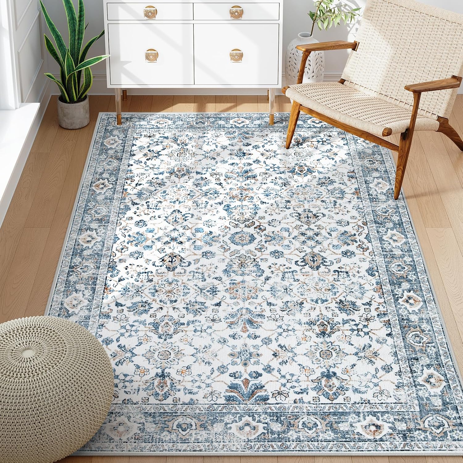 Amazon.com: Lahome Area Rug 5x7 Living Room Rug, Boho Rugs for Bedroom ...