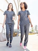 Vista 5 de Med Couture Touch Yoga 2 - Pantalón de bolsillo tipo cargo para mujer