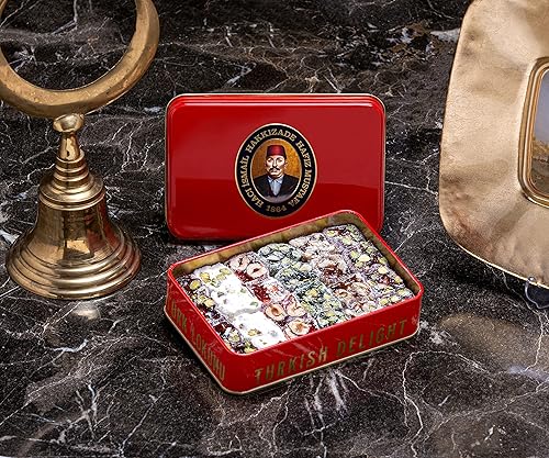 Miniatura 174 de Hafiz Mustafa 1864 Istanbul Baklava - Caja de pastelería - Bocadillos de postre de Baklava horneados hechos de hojas de masa filo fresca, pistacho