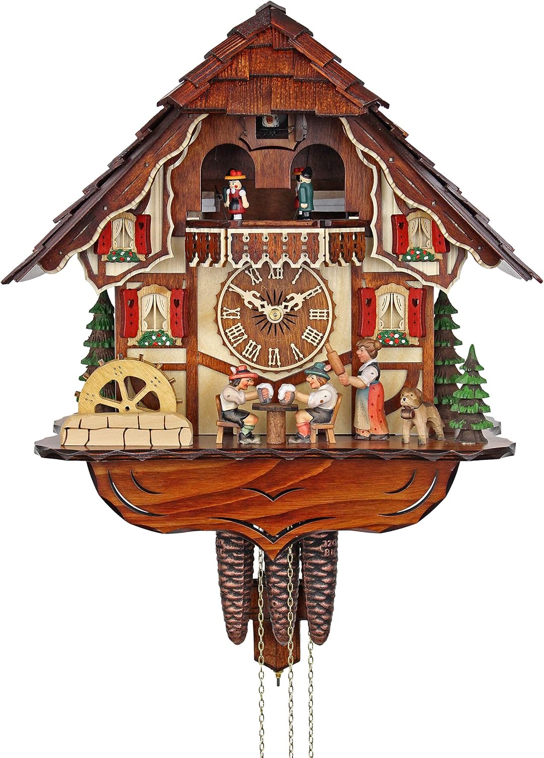 HerrZeit Cuckoo Clock - The Tipsy Brothers