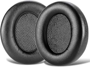 Lukvcoe Earpads for Anker Soundcore Space Q45,Protein Leather Black