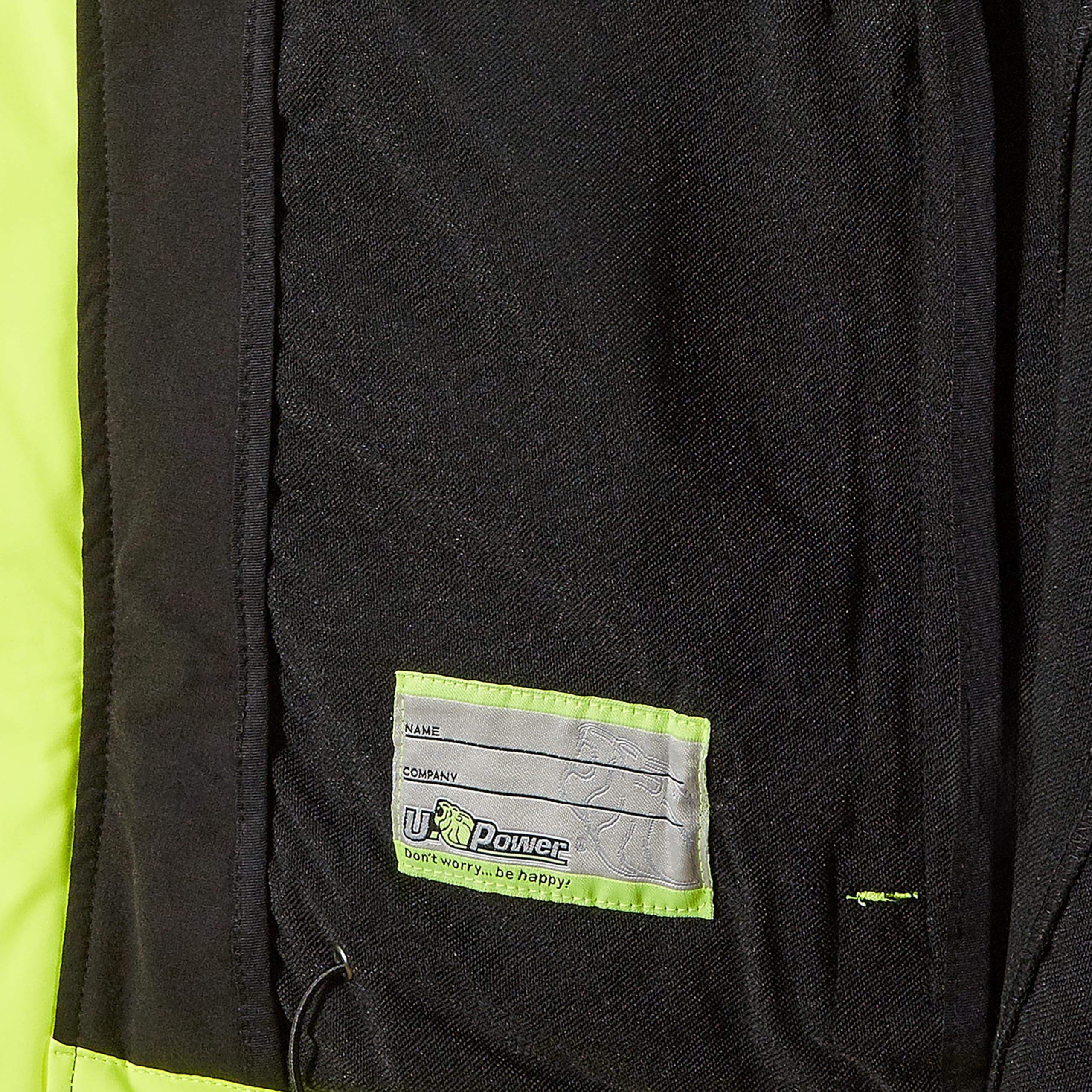 U-POWER | Gilet da Lavoro Uomo con Zip SATURN, Impermeabile, Traspirante, 90% nylon 10% spandex