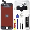 I Create LCD Touch Screen Digitizer Frame Assembly Full Set Replacement for iPhone 5 Screen Black