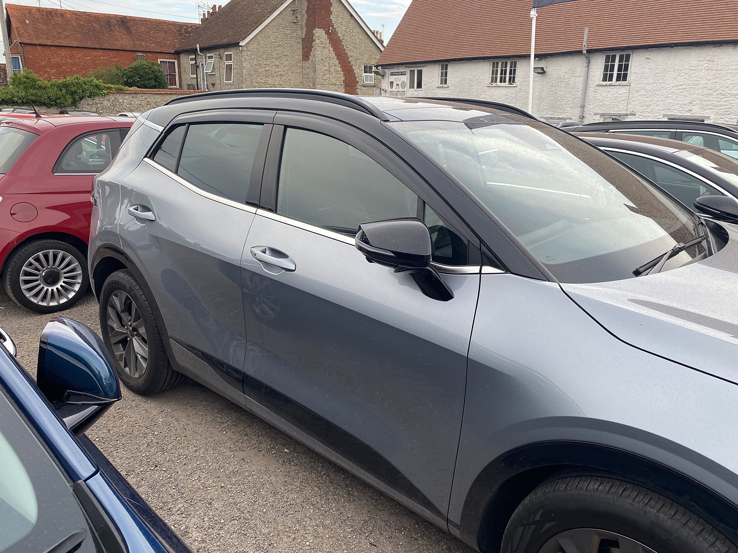 AUTO CLOVER Juego de deflectores de viento para Kia Sportage 2022+ (4 piezas)