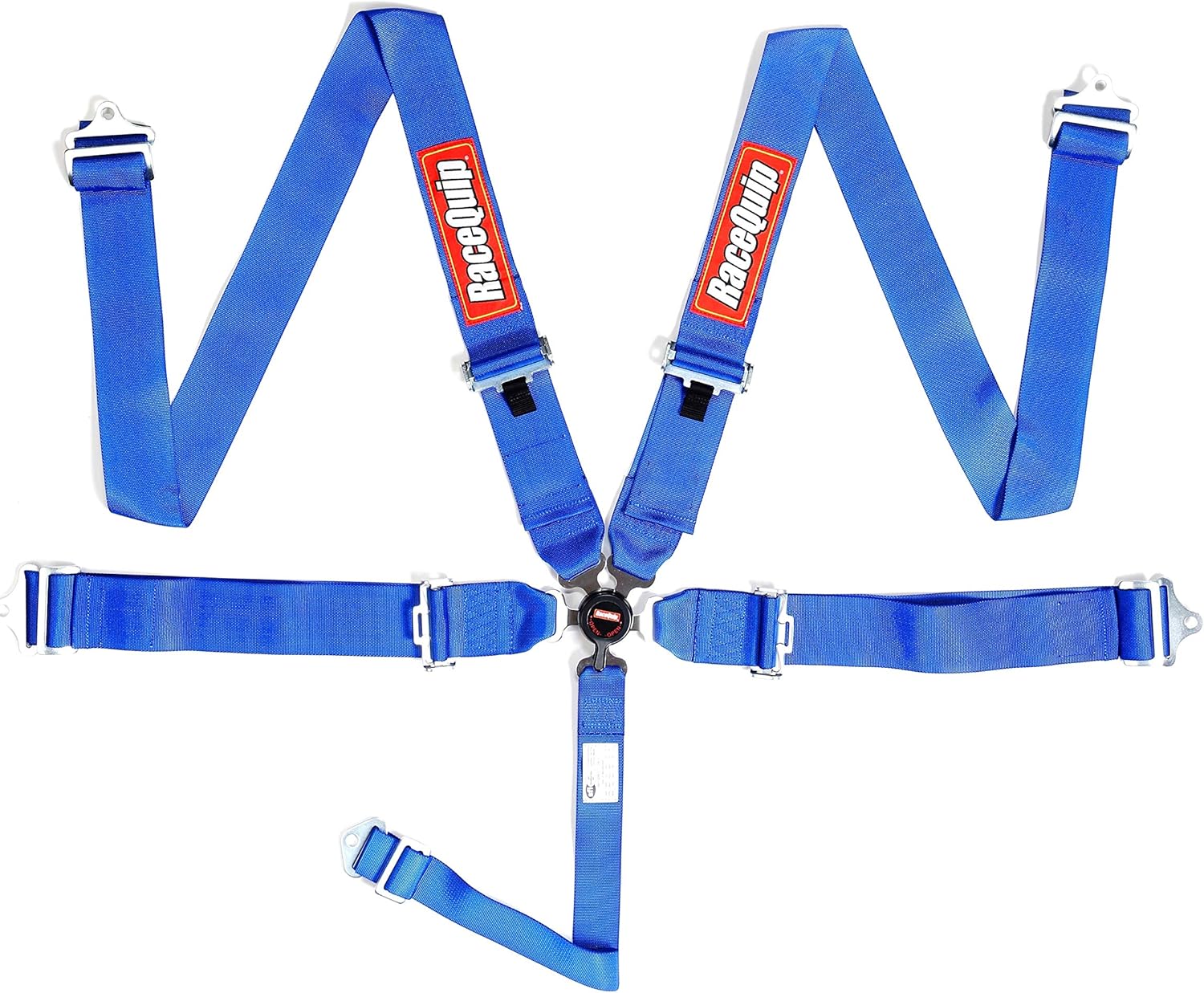 Amazon RaceQuip オートレーシングシートベルトハーネスセット カムロック 5ポイント プルダウンラップ SFI 16.1
