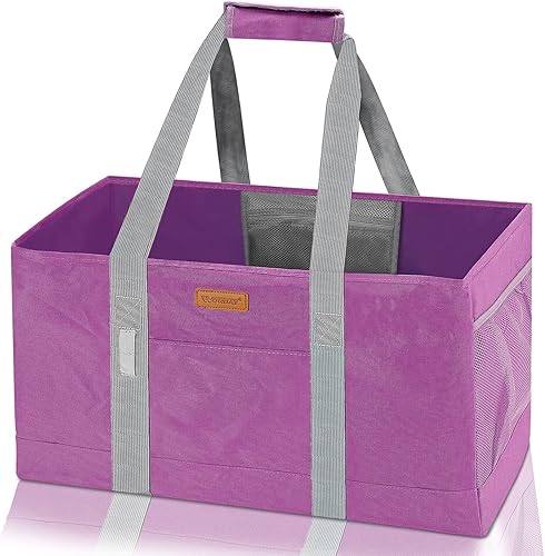 Bolsa de alimentos reutilizable, bolsa tote extragrande para mujeres, plegable, bolsa de la compra grande para alimentos, almacenamiento, pícnics,