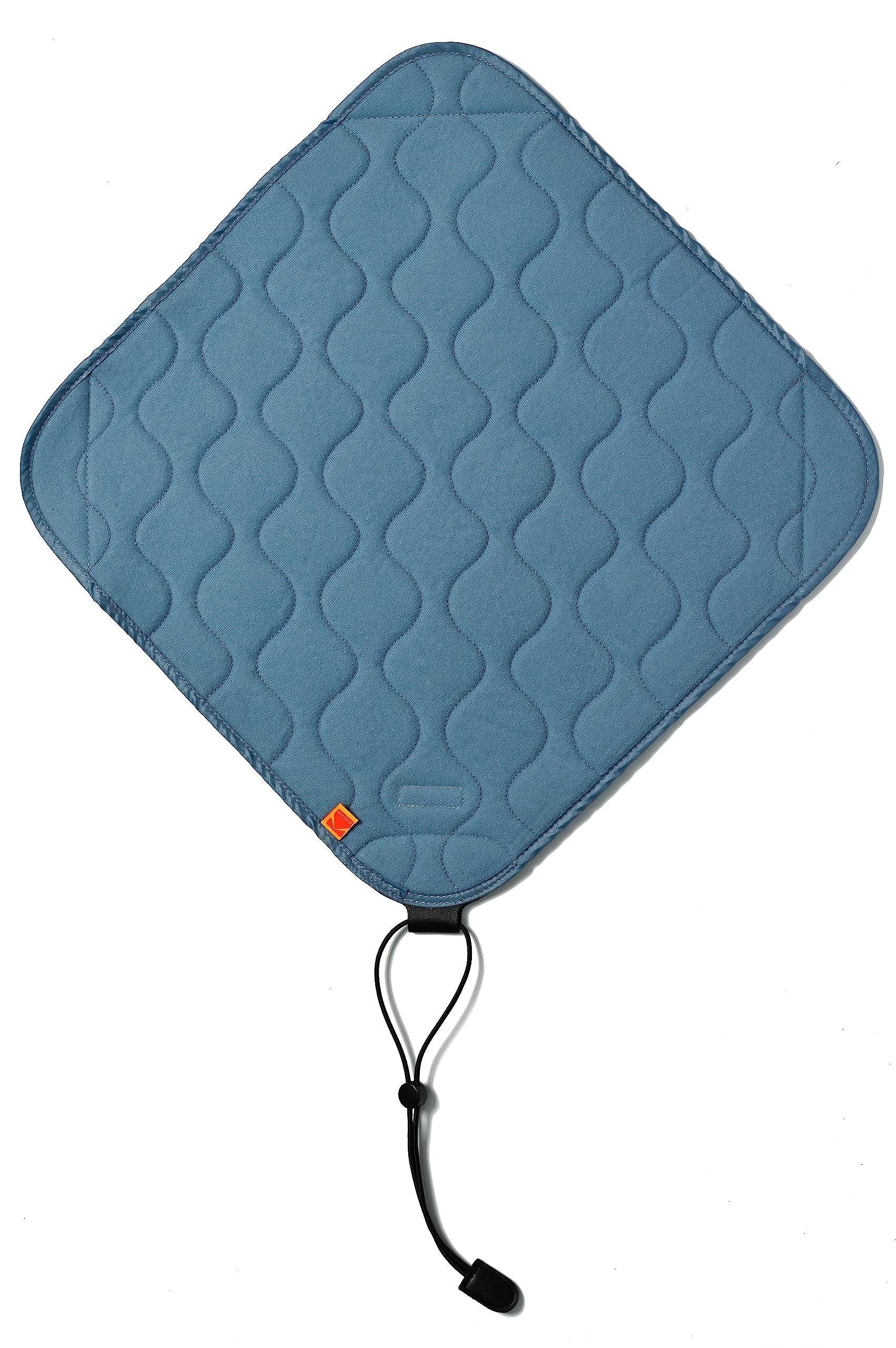 KODAK Caméra Protection Envelopper Taille L 38,5 x 38,5 cm - Résistant à l'eau, Anti-Rayures et à la poussière pour Appareil Photo Reflex et téléobjectif (Bleu Acier) [1 pièce]