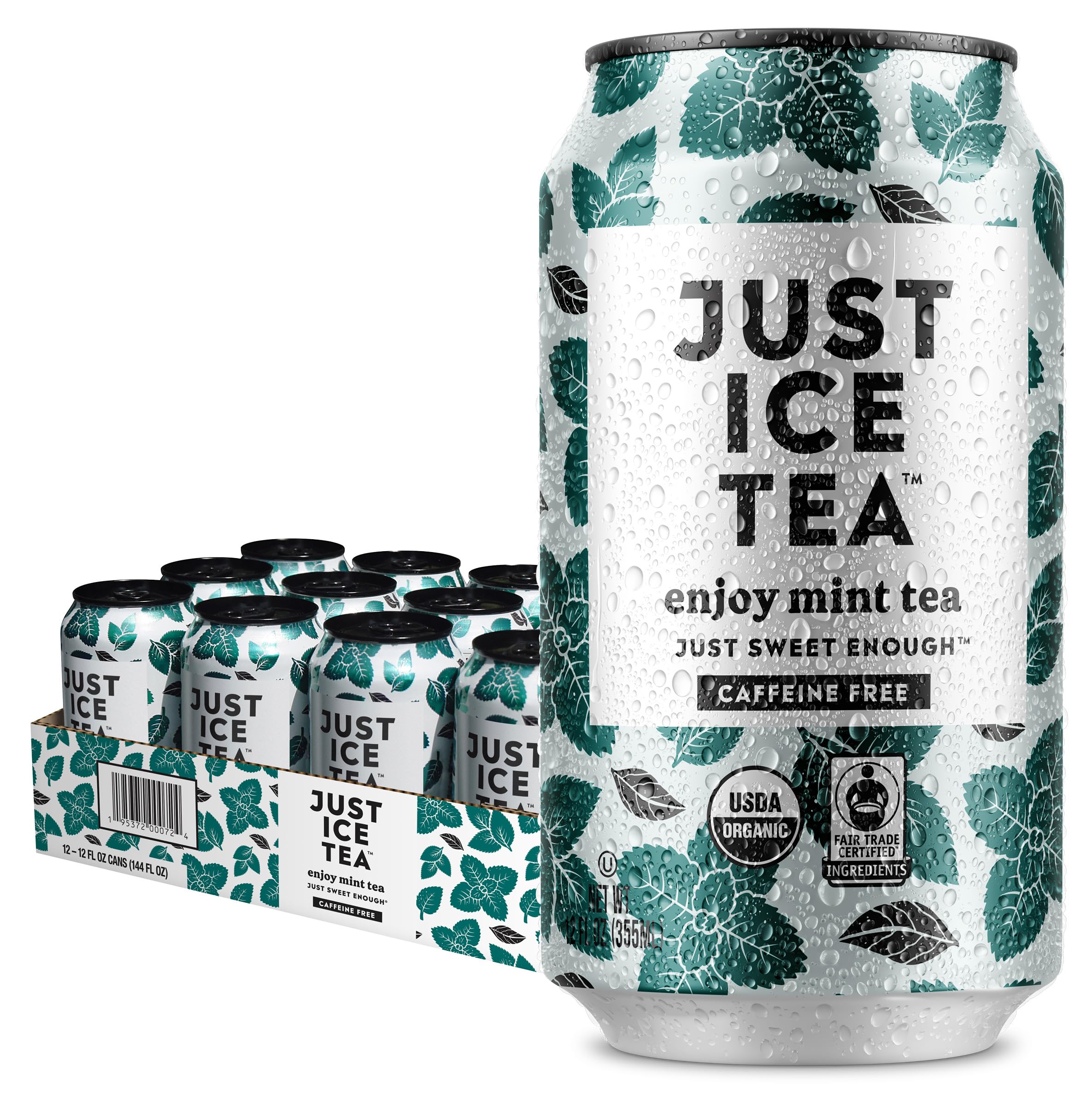 アイケア rt* Amazon.com : Just Ice Tea, Enjoy Mint Iced Tea, 12-Pack (12oz Cans