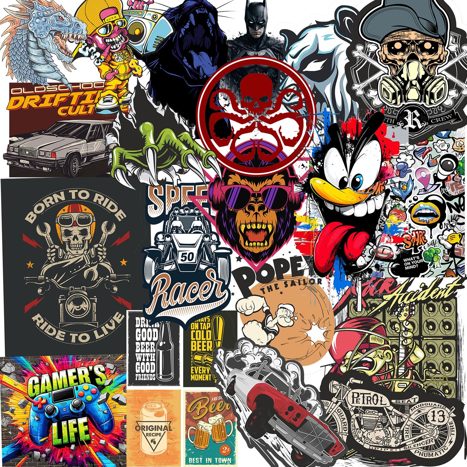 Heat Transfer Film, A4 Size DTF Stickers for T-Shirt Printing | Ready to Press, Premium Soft Feel, Stretchable & Long Lasting | Vibrant Colors, High-Detail Prints (Design 3) 1