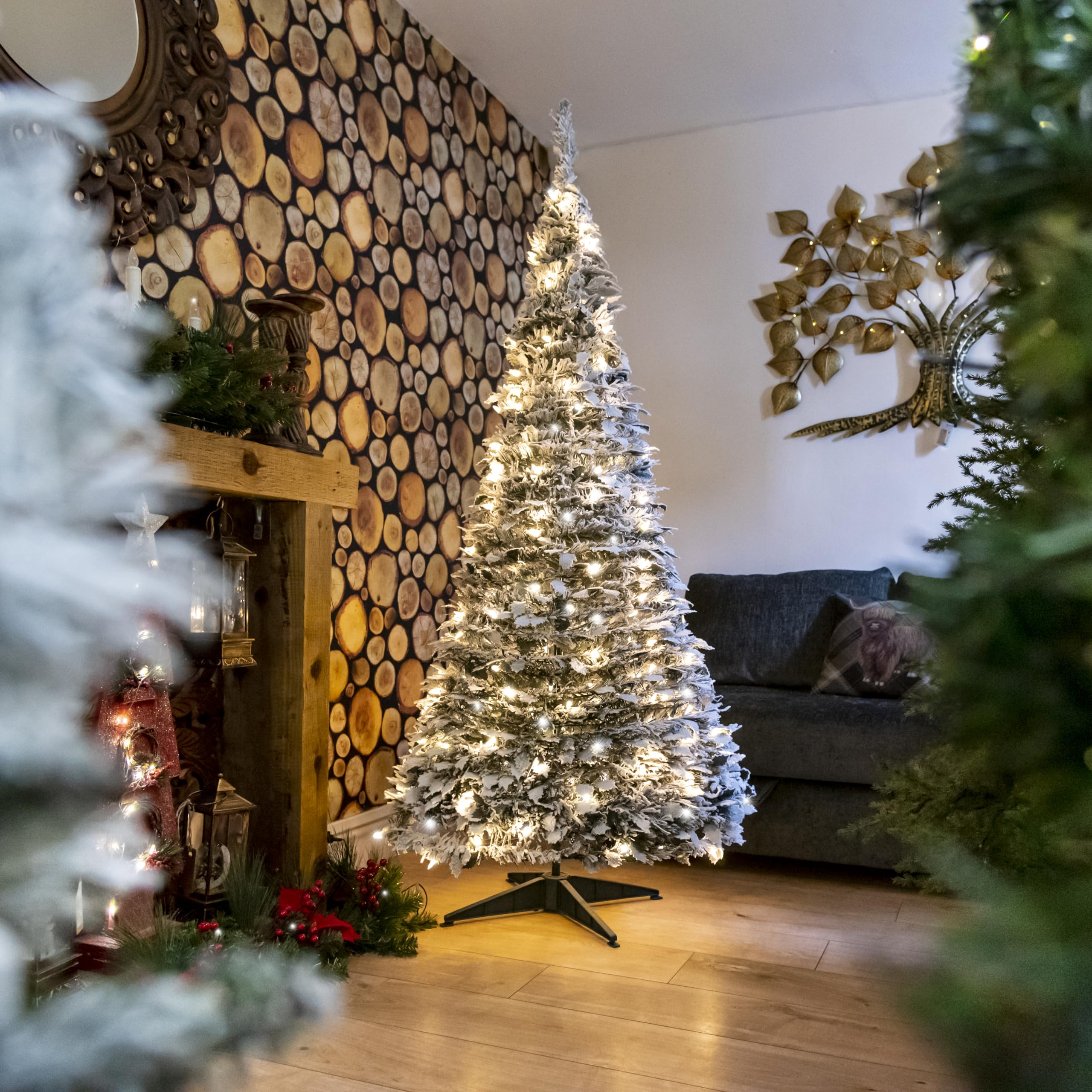 Kerstboom met verlichting 210 cm TATLOW