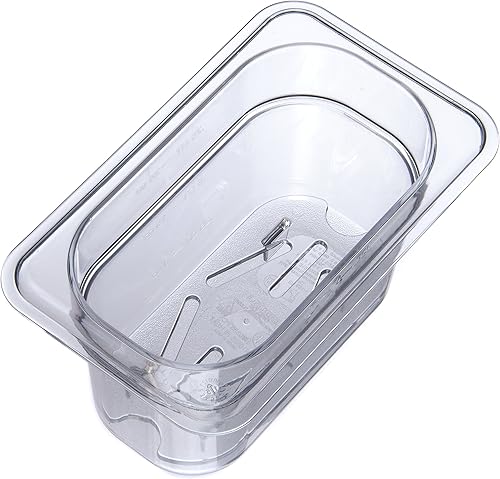 Miniatura 9 de Carlisle FoodService Products 1021507 Estante de drenaje de policarbonato de primera categoría, 17-34 pulgadas de largo x 9.88 pulgadas de ancho x