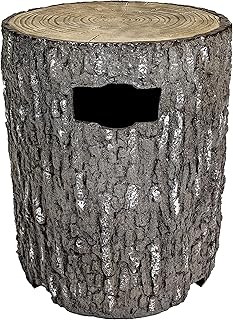 Aquascape Faux Wood Stump Propane Tank Cover, 78345