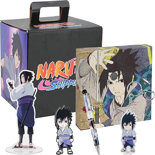 Miniatura 5 de JUST FUNKY Naruto Shippuden Sasuke Uchiha Looksee Caja coleccionista, Púrpura
