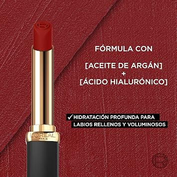 L'Oréal Paris Color Riche Lippenstift mit Finish Matte weiche und feuchtigkeitsspendende Lippen mit Hyaluronsäure Nudes of Worth Farbtöne: 540 Le Nude Unstoppable 18 g