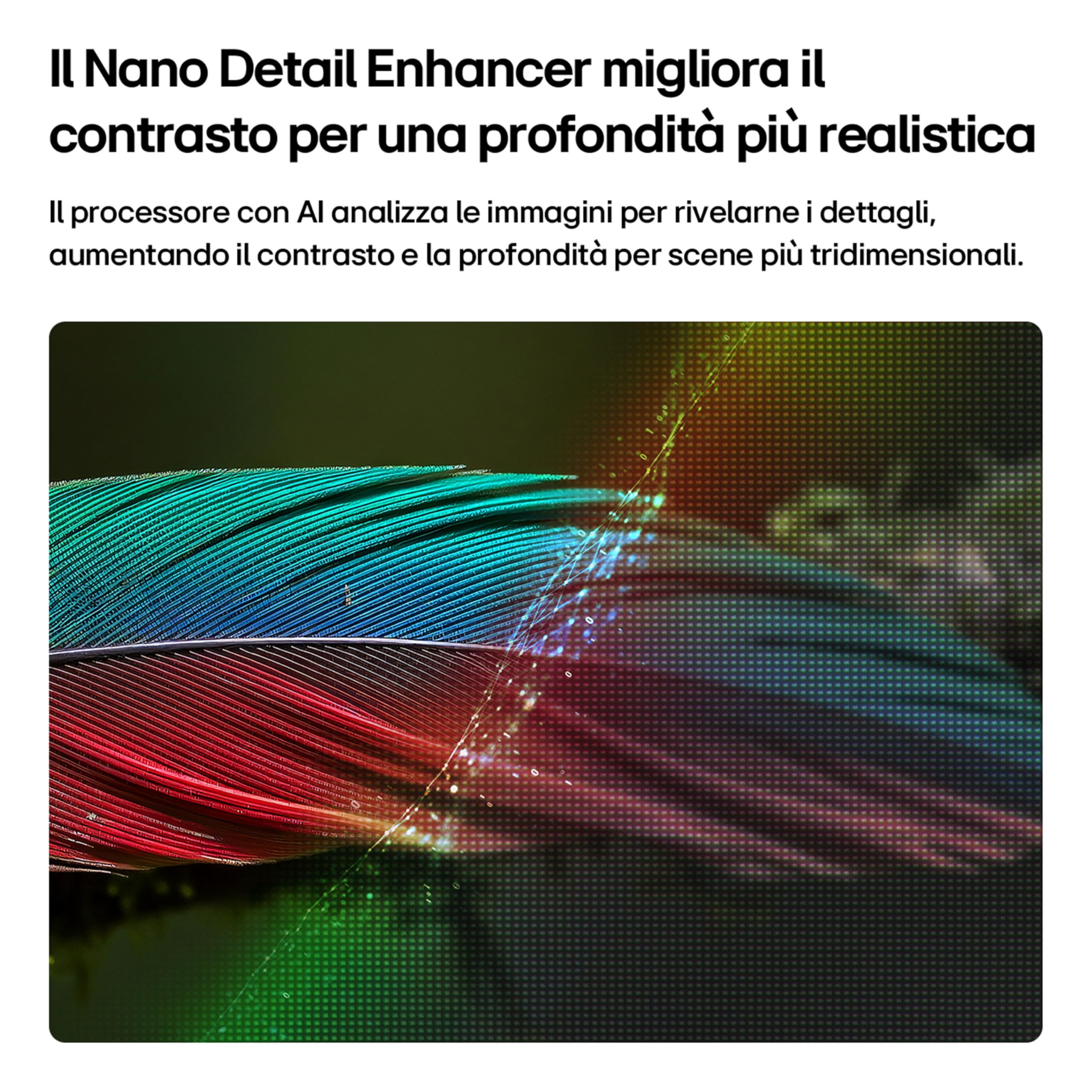 LG NANO Smart TV 4K UHD AI 43 pollici Serie NU8E 43NU8E0B3LA, Smart TV 4K, Processore con Nano Detail Enhancer, AI Chatbot, AI Concierge, HDR10 Pro, FILMMAKER Mode, Design Linear Flow, 3 HDMI, TV 2026