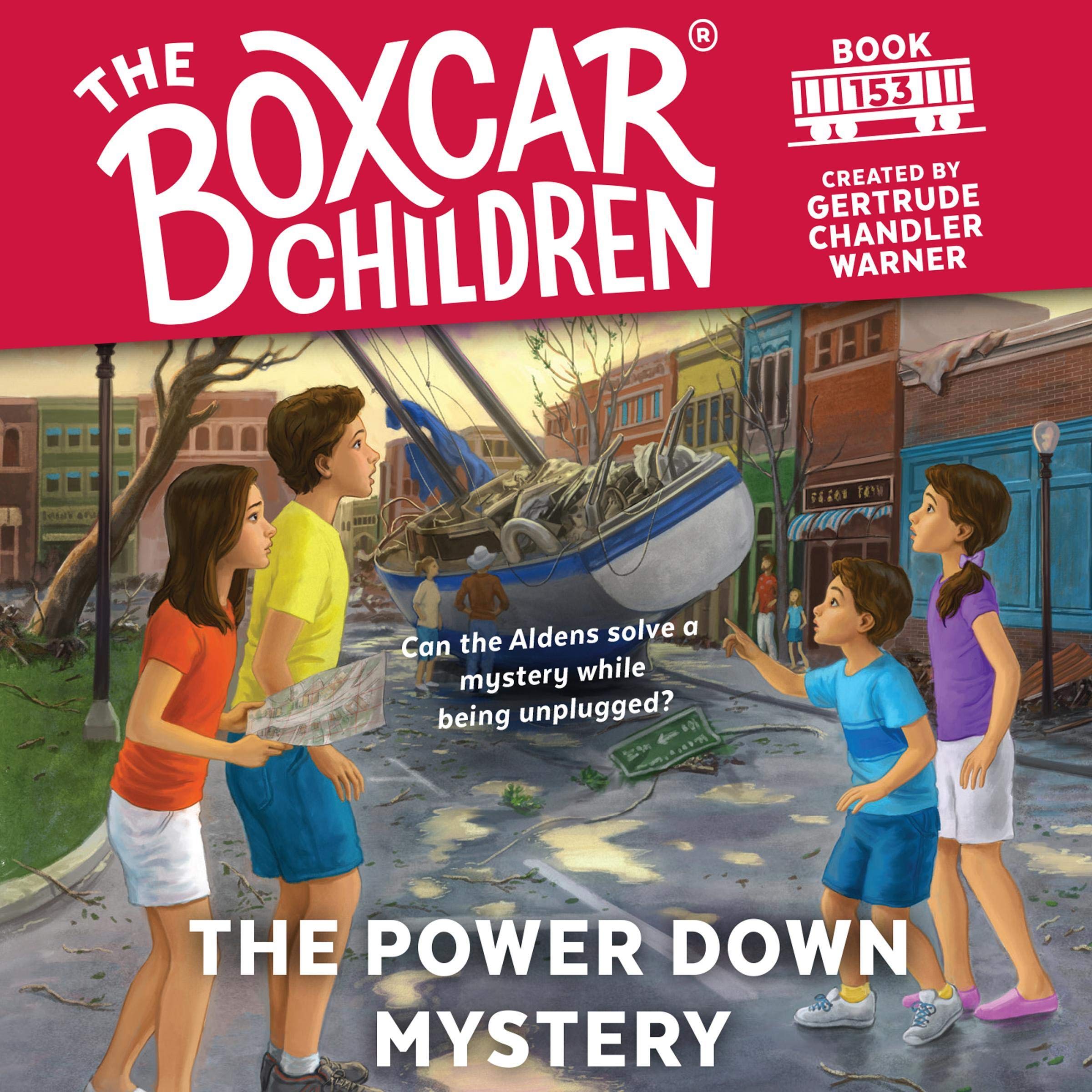 Cover art for The Power Down Mystery