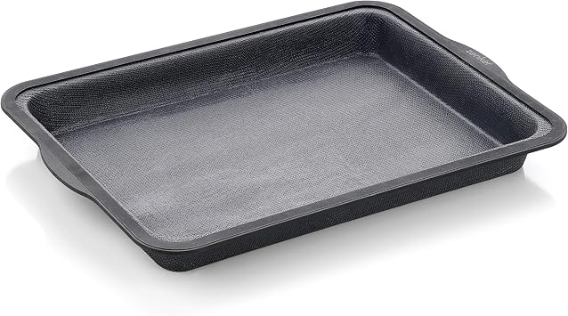 Zenker Baking Sheet, Nylon, Black, ca. 36 x 26 x 4 cm