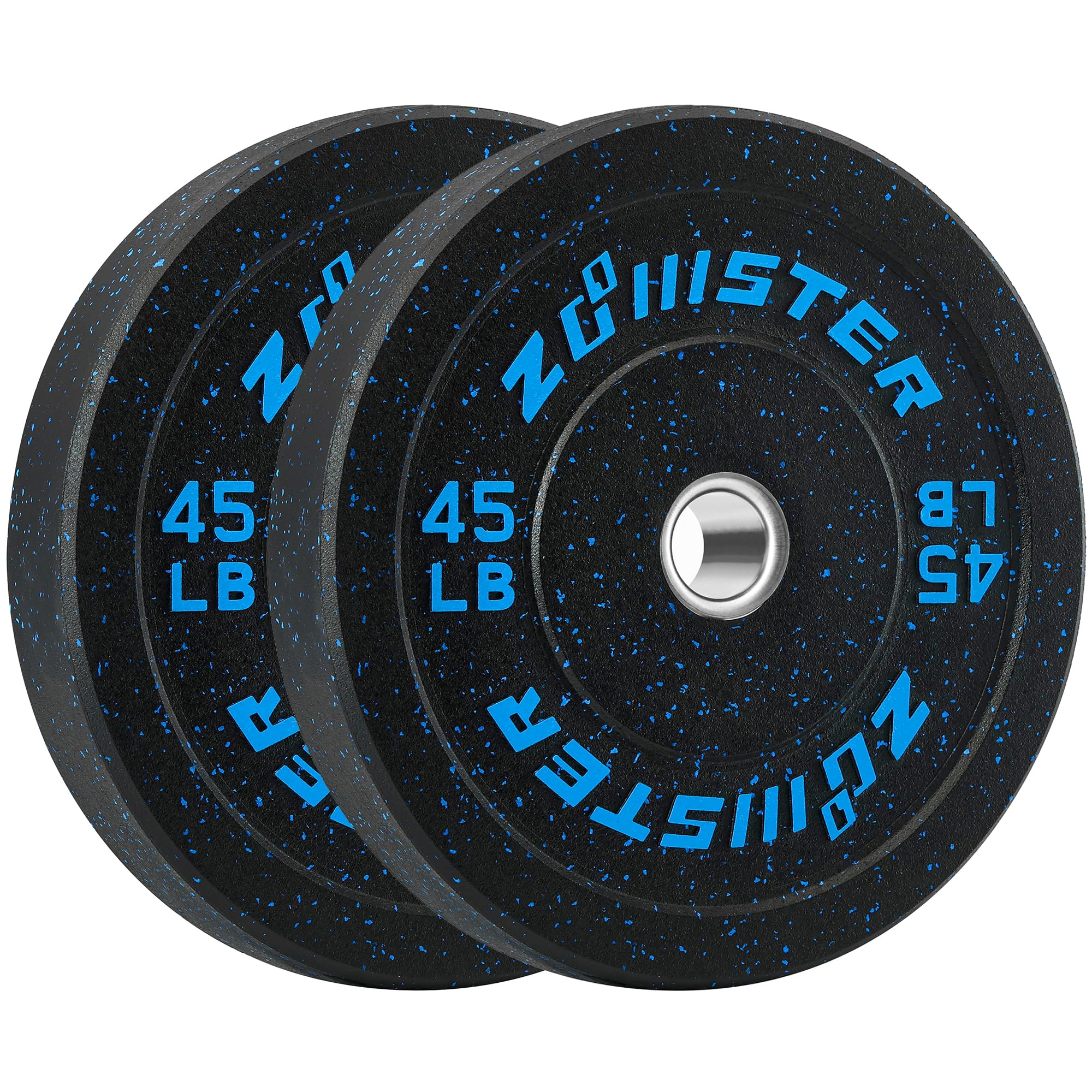 Bumper Plate Olympic Weight Plate High Bounce Bumper Weight Plate with Steel Insert Strength Training Weight Lifting Plate