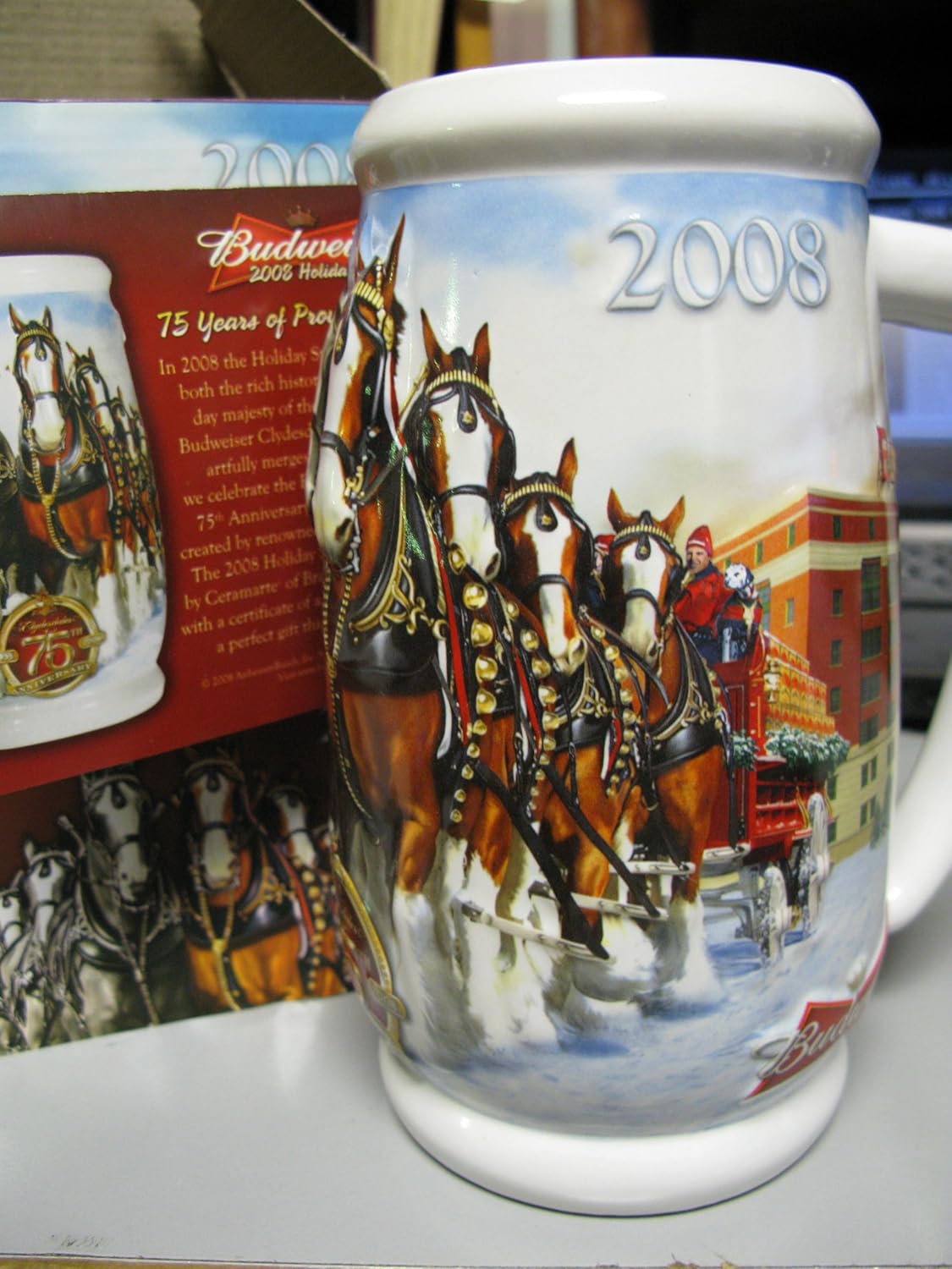Anheuser-Busch 2008 Holiday Stein