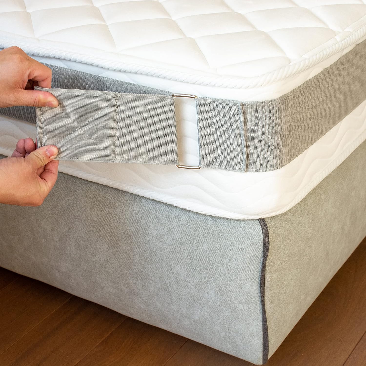 One Bed Sheet Strap fits All Mattress Sizes! Full Length