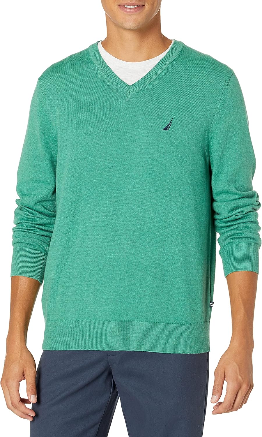 Nautica Men's Navtech V-Neck Sweater